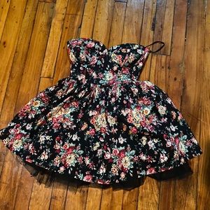 Vintage floral dress
